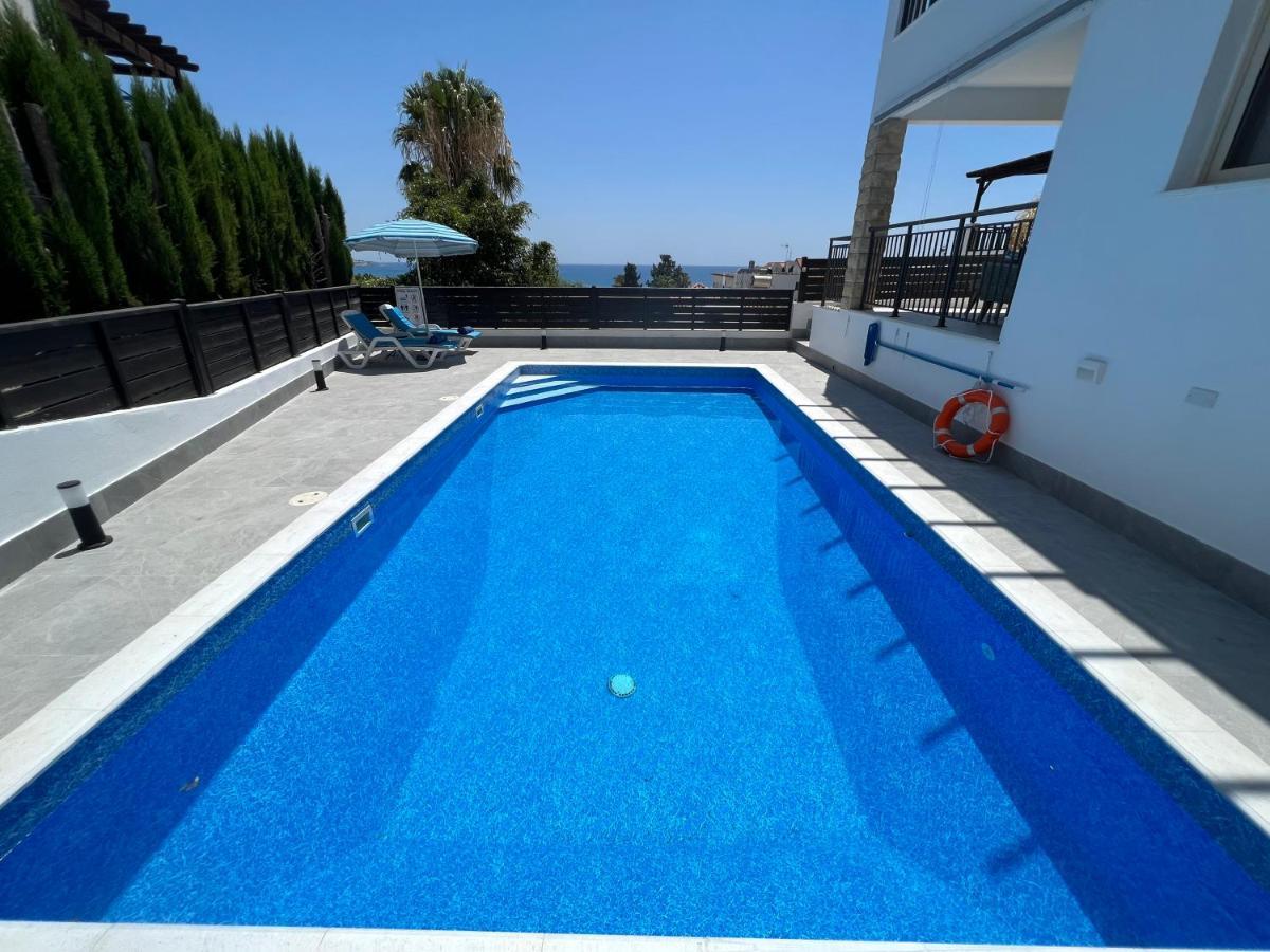 Villa Marina Sea-View Private Pool Peyia Luaran gambar